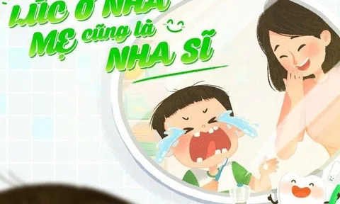 “Lúc ở nhà mẹ cũng là nha sĩ” - Bộ tranh gây bão vì loạt kỷ niệm răng lợi “huyền thoại” của triệu gia đình