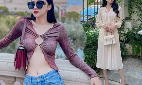 Hoa hậu Việt xa bạn trai CEO trẻ ăn mặc phong phanh, về nước lại kín đáo như nàng thơ