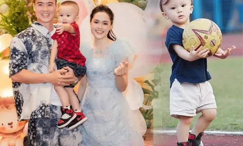 Sinh nhật 2 tuổi, con trai cầu thủ Duy Mạnh mặc cả cây hàng hiệu, "thiếu gia nhí" sành nhất Hà thành là đây!