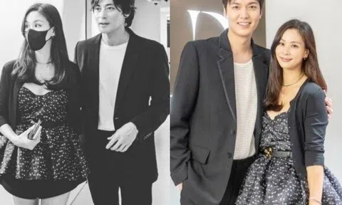 Jang Dong Gun cười nói bên vợ sau bê bối "săn gái", so sánh với Lee Min Ho mới thất vọng