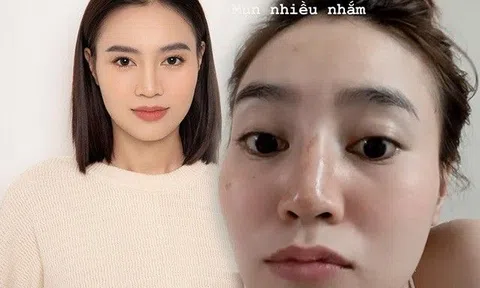 Đâu chỉ là nữ thần ảnh thẻ Vbiz, Ninh Dương Lan Ngọc long lanh trong mọi ảnh dìm nhờ làn da "trứng mỏng"