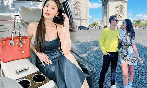 Có người “ăn ý” với bà xã Đăng Khôi hơn cả chồng, rủ nhau dát đồ hiệu ở trời Tây