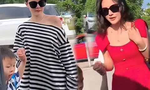 Đi đón con mà ăn diện như lên thảm đỏ, các bà mẹ sành điệu nhận về đủ ý kiến khen chê