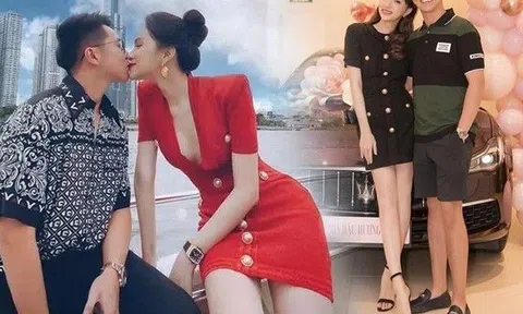 Trước khi "đường ai nấy đi", Matt Liu và Hương Giang tặng nhau quà trăm triệu, cứ đi hẹn hò là "dát" hàng hiệu kín người