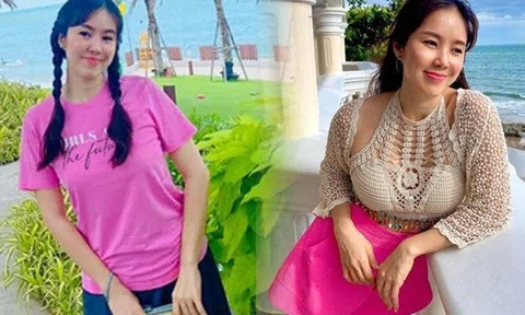 Lê Phương dạo này chăm "cưa sừng làm nghé", U40 vẫn đòi hóa gái teen