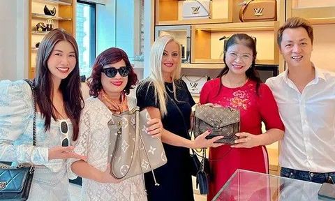 Vợ hotgirl của Đăng Khôi đã đẹp lại hiếu thảo, chi 1,5 tỷ đưa mẹ chồng và mẹ ruột đi châu Âu shopping