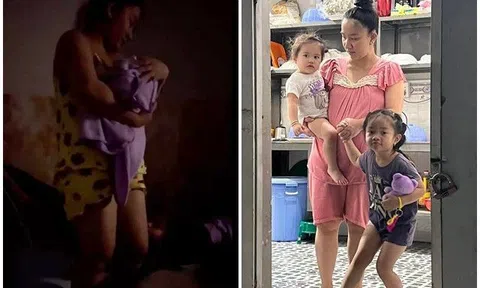 Sao Việt 24h: Vợ Lê Dương Bảo Lâm chia sẻ buồn khi mới sinh đã phải một mình chăm 3 con giữa đêm khuya