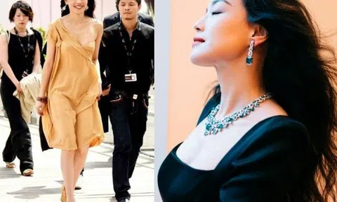 Từng sở hữu vòng 1 khiến vệ sĩ nhìn chằm chằm, Thư Kỳ khoe body tuổi 46 làm fan ngã ngửa