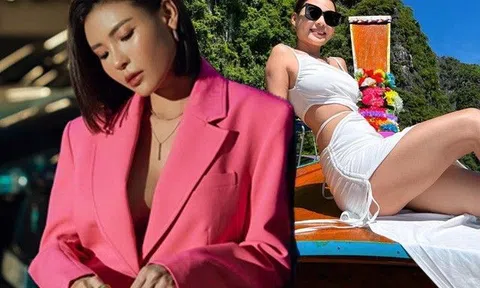 Thúy Diễm diện style khoe báu vật model, bà xã Lương Thế Thành được khen không ngớt