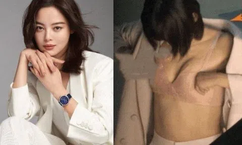 "Phi tần" của Hoắc Kiến Hoa quảng cáo đồ lót, vô tư cởi cúc áo, chỉnh ngực trước ống kính