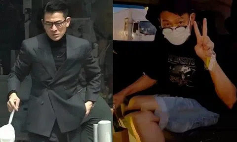 61 tuổi, Lưu Đức Hoa sa sút sức khỏe vừa gầy vừa yếu, bước đi khập khiễng