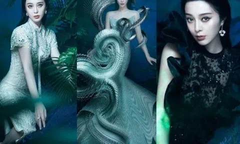 Mới ngày nào còn bị "cấm", Phạm Băng Băng giờ xuất hiện trên báo Trung, dân mạng nhìn hoa cả mắt