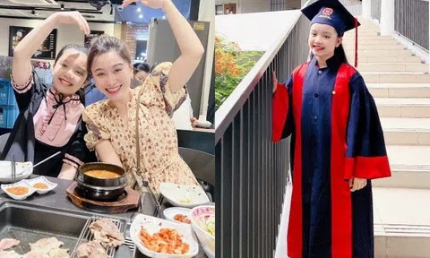 MC Anh Thơ tiết lộ điều băn khoăn ngày đầu con gái bước vào năm học mới