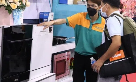Ecalite ra mắt 5 mẫu máy rửa chén hiện đại và tiện lợi tại triển lãm Vietbuild