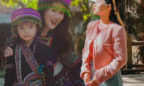 Xuất hiện "cô em dân tộc" Sapa có nụ cười tỏa nắng, ngoài đời là tiểu thư máu mặt của làng mốt