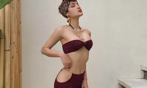 Bị "ném đá" vì diện 2 mảnh mừng sinh nhật chồng trẻ, nữ CEO nay khéo léo mặc kín