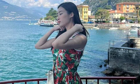 Đỗ Mỹ Linh diện toàn hàng hiệu, tạo dáng sang chảnh trước ống kính của hôn phu đại gia?