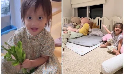 Sao Việt 24h: Con gái Hồ Ngọc Hà đã nói cực sõi, gọi em trai bằng biệt danh riêng, còn biết nhặt rau giúp mẹ