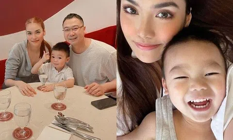 Lan Khuê hiếm hoi khoe cận mặt con trai, đến Hồ Ngọc Hà cũng phải “phát cuồng” vì hành động của cậu bé