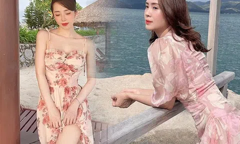 Đứng cạnh Quỳnh Nga ăn diện tôn triệt để eo 55cm, Hồng Diễm sơ sẩy chọn đồ liền bị chê mập