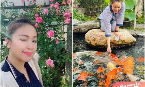 Ở biệt thự, Nhật Kim Anh và Vân Hugo có chung sở thích đắt đỏ, nhìn biết liền đẳng cấp