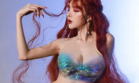 Xuất hiện nàng tiên cá có chiếc đuôi lấp lánh vô thực, ngắm ảnh ăn mặc đời thường càng thêm mê mẩn