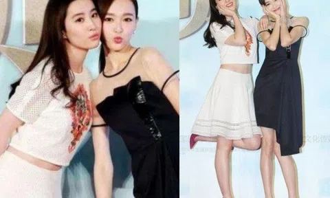 Diện áo hở rốn, "thần tiên tỷ tỷ" vẫn bị "đè bẹp" khi chung khung hình với mỹ nhân này