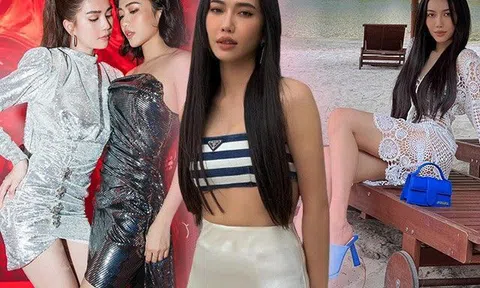 Qua thời "ké" đồ Ngọc Trinh như cơm bữa, Diệu Nhi giờ diện nửa hở nửa kín sang không kém bikini dây nhợ