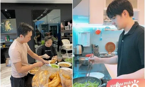 Thường xuyên nấu ăn cho vợ con, sao Việt làm nhà chú trọng nhất là căn bếp, nhìn thích mê