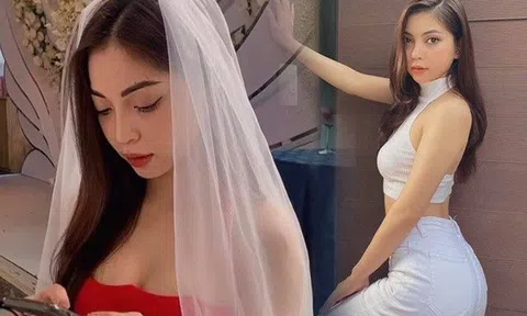 Đi dự đám cưới, bạn gái cũ Quang Hải chơi trội với chiếc đầm át cả cô dâu