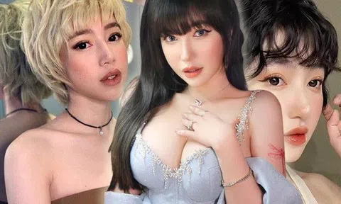 Bao lần "lận đận" với tóc xoăn, mẹ 2 con Elly Trần cắt cụt ngủn như con trai lại đẹp bùng nổ