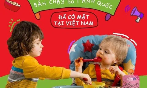 Ella’s Kitchen - thương hiệu ăn dặm số 1 Anh Quốc chính thức ra mắt tại thị trường Việt Nam