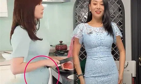 "Quỳnh Búp Bê" Phương Oanh lên sóng livestream khoe cận đường cong mỹ miều, bụng phẳng lì khác xa ảnh mạng