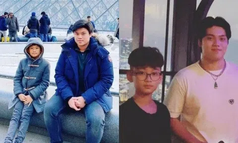 Con trai riêng của chồng cũ Lệ Quyên đón sinh nhật cùng em trai chung nửa dòng máu, "đồ sộ" gấp đôi em