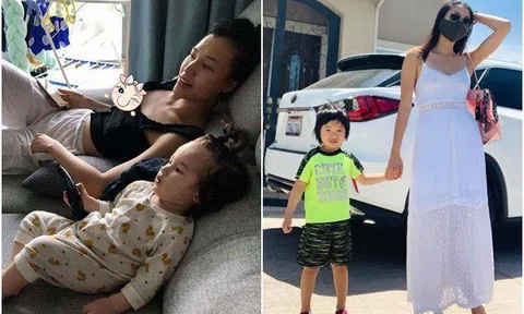 Theo chồng sang nước ngoài rồi ly hôn: MC Hoàng Oanh ôm con về nước, Ngọc Quyên ăn bánh mì nuôi con ở Mỹ