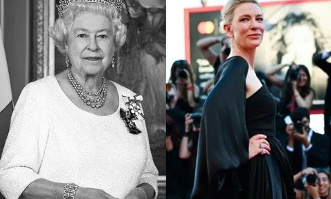 Điều đặc biệt xuất hiện tại thảm đỏ LHP, hóa ra liên quan đến sự ra đi của Nữ hoàng Elizabeth