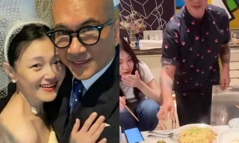 Chồng Từ Hy Viên "bện hơi" vợ, không về Hàn đón Trung thu mà ở nhà ngoại nấu nướng