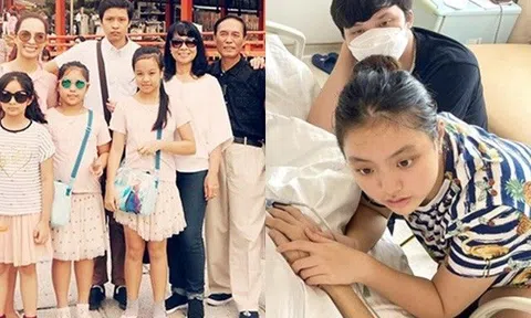 Bố ruột cựu mẫu Thúy Hạnh đột ngột qua đời, xót xa cảnh các cháu buồn bã bên giường bệnh