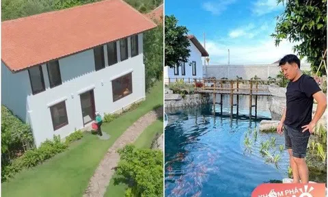 Cận cảnh bên trong biệt thự Trường Giang: Rộng như công viên, cá tiền tỷ bơi tung tăng