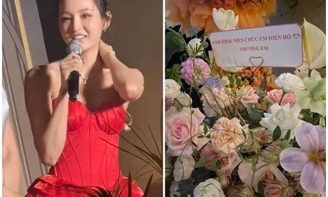 Sao Việt 24h: Dân mạng phẫn nộ với dàn sao Việt gửi hoa chúc mừng Hiền Hồ trở lại, Erik còn nhắn nhủ: "Thương em"
