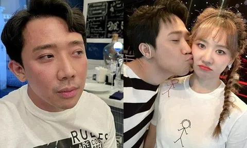 Trấn Thành đăng ảnh mặt mũi phờ phạc, đỏ gay, dân mạng đồng loạt khen Hari Won