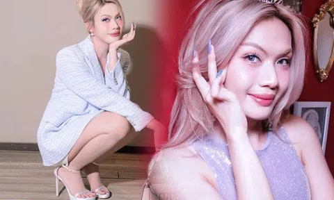 Nửa đêm thử quần áo đội vương miện, Đào Bá Lộc ngày càng ra dáng Hoa hậu