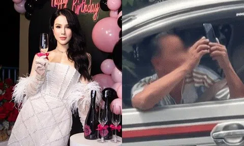 Sắp chia tài sản với chồng thiếu gia, Diệp Lâm Anh chụp được kẻ lạ mặt theo dõi, rình mò mình