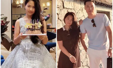 Mạnh Trường định làm vệ sĩ canh cổng trường vì con gái 13 tuổi hotgirl "Bố ơi! Mình đi đâu thế" quá xinh