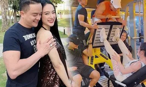 "Bạn gái 3 ngày" của Cao Thái Sơn khoe trình đạp tạ gần nửa tấn, làm đấng nam nhi e dè