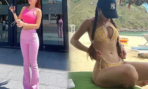 Đi biển cùng chàng, bạn gái Đặng Văn Lâm vẫn hừng hực làm điều này, bảo sao chưa bao giờ "bể dáng"