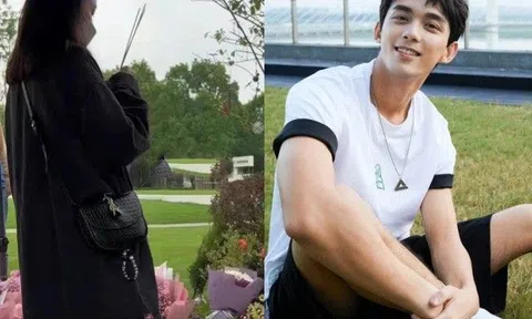 Mới dính tin cặp đàn em kém 20 tuổi, nàng Đông Phương Bất Bại đi nghĩa trang viếng mộ