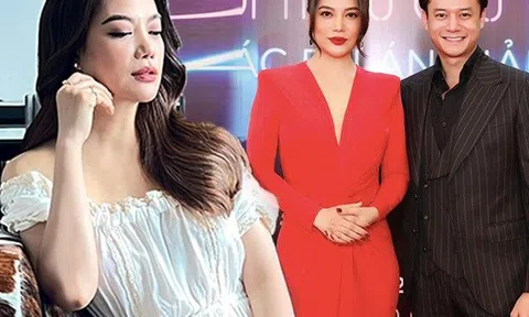 Xây style tổng tài, Trương Ngọc Ánh "xào nấu" mãi một kiểu đầm nhưng hễ cạnh Anh Dũng là hoá gái xuân