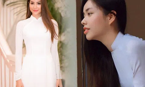 Sao nhí 13 tuổi đóng Vợ Ba giờ đã là nàng thơ, nhan sắc ngày càng đẹp chuẩn "bản sao" Phạm Hương