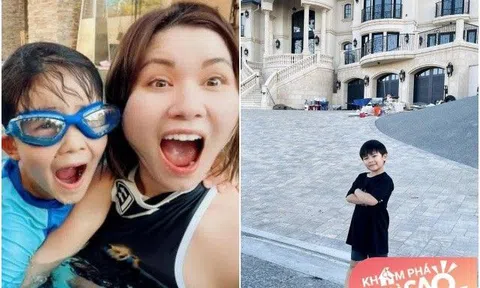 Hậu chia tay Đan Trường, vợ cũ mua biệt thự mới ở cùng con trai, nhìn bên ngoài đã choáng